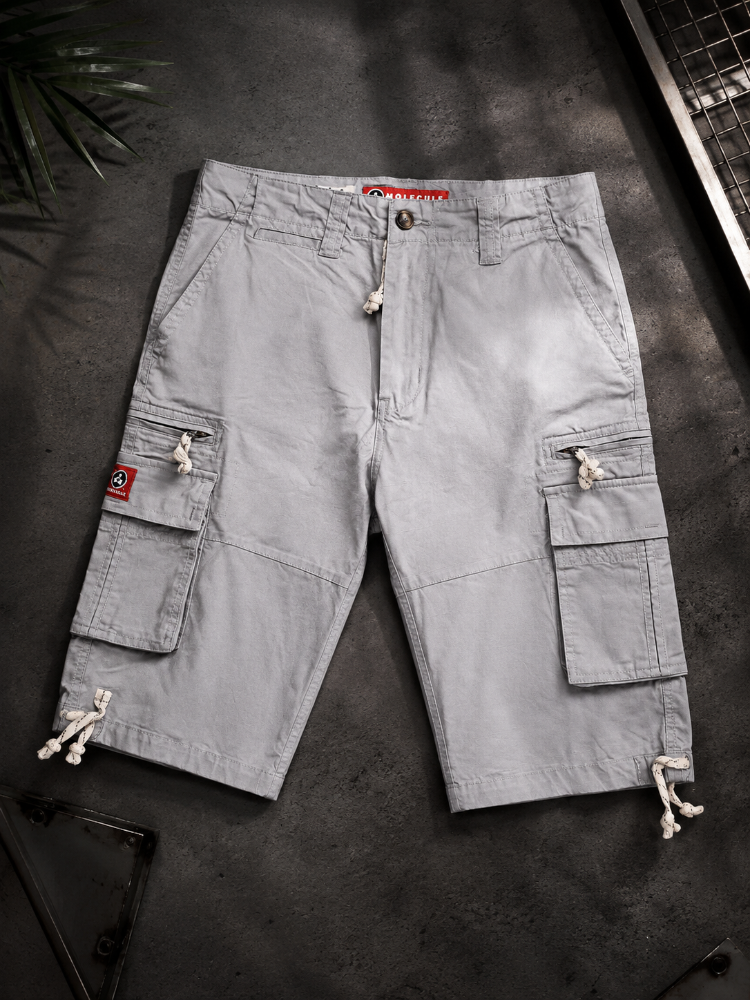 🩶 Urban Utility Cargo Shorts — By Regaloz