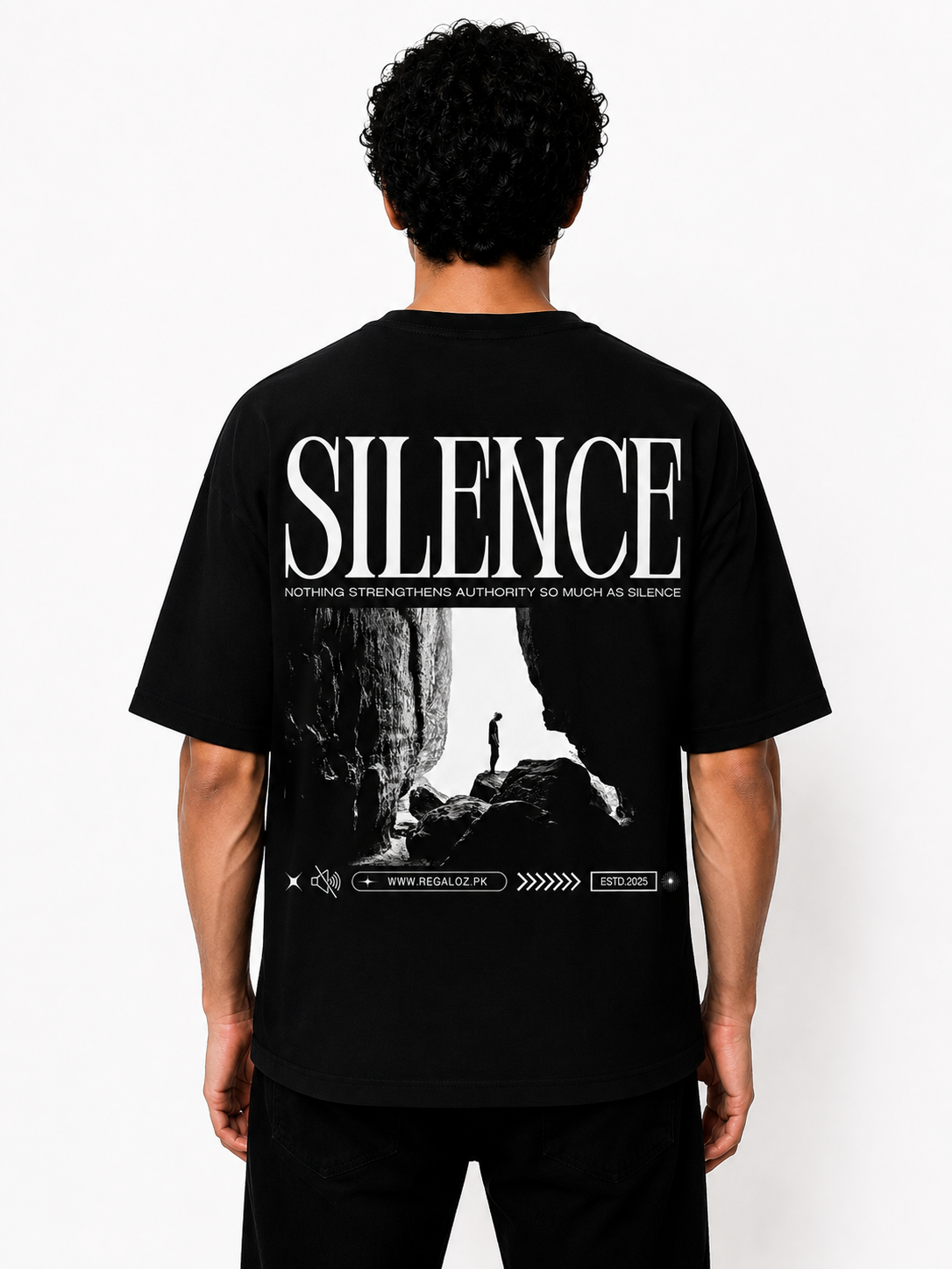 🌄 Silence Down Shoulder Shirt — By Regaloz