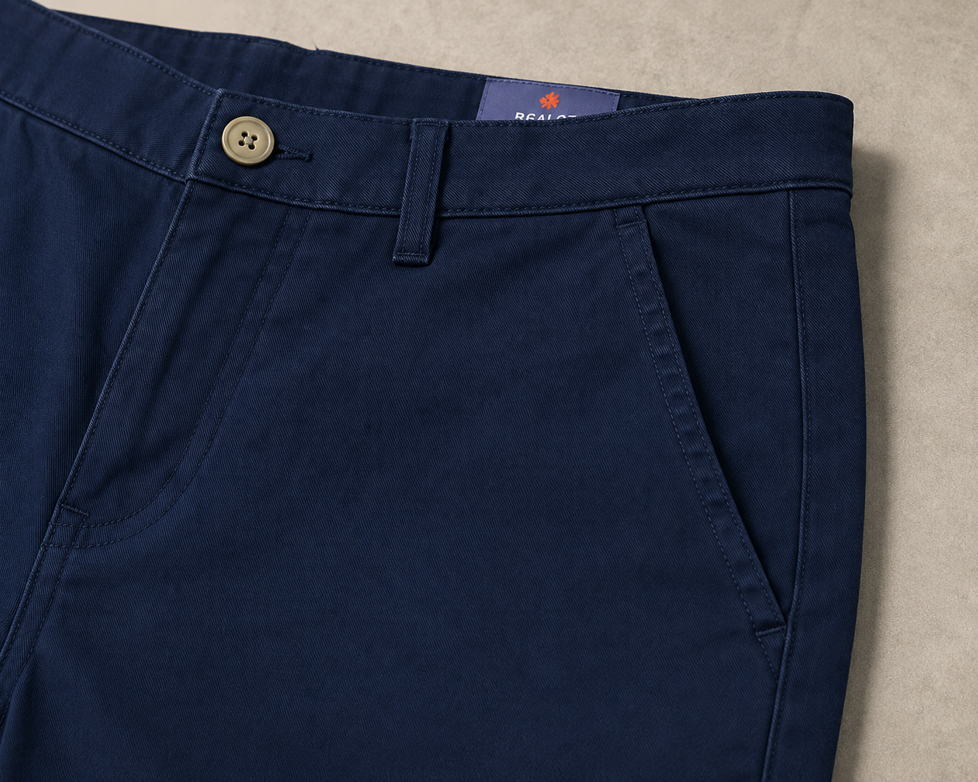🔵 Classic Twill Pants — Navy Blue — By Regaloz