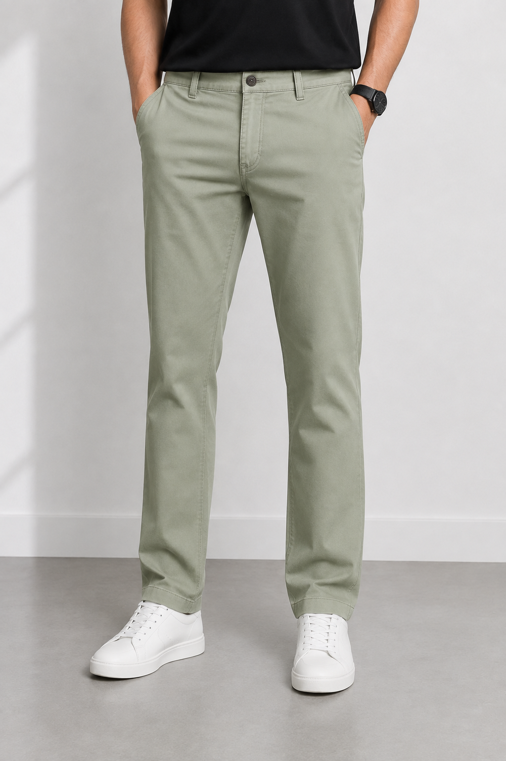Sage Twill Pants — By Regaloz