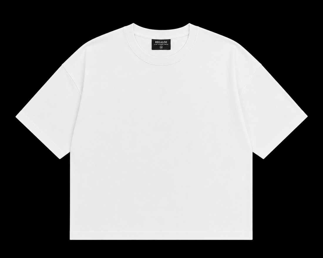 White Down Shoulders 🧵 The Plain Thread — By Regaloz