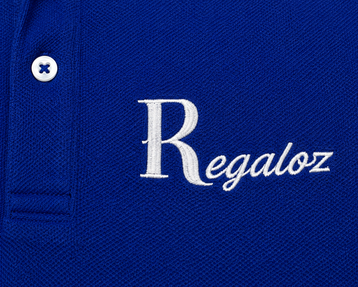 Regaloz Streetline Polo BLUE Fit  Classic Shirt