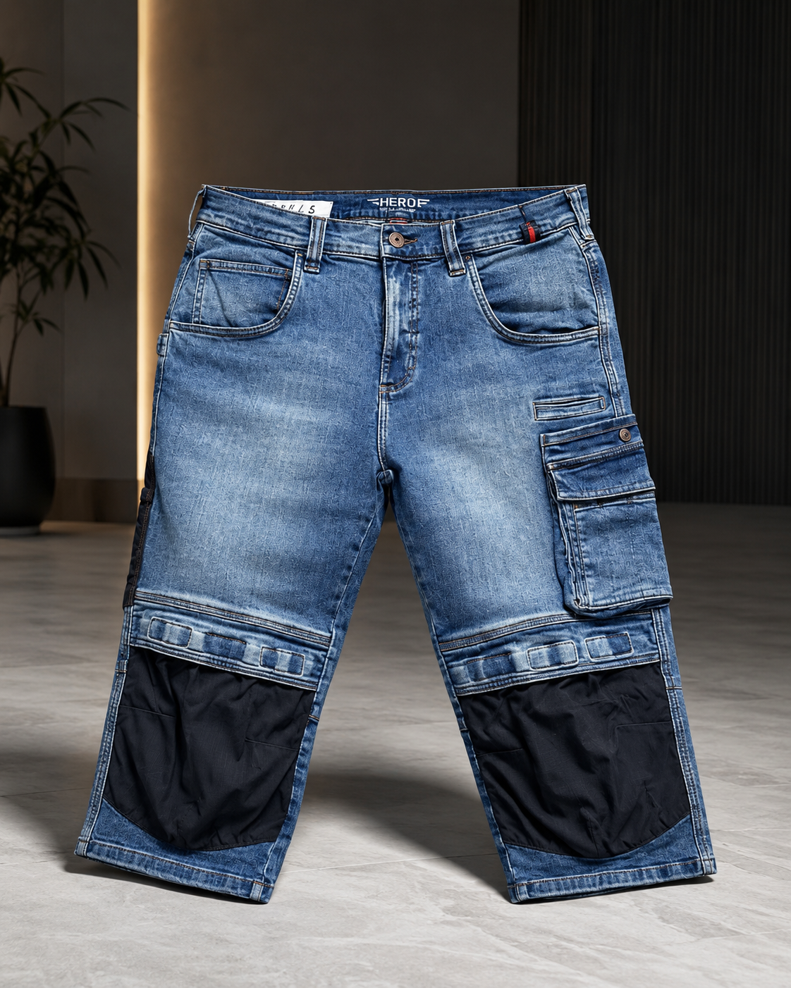 🔥 Utility Panel Cargo Jeans