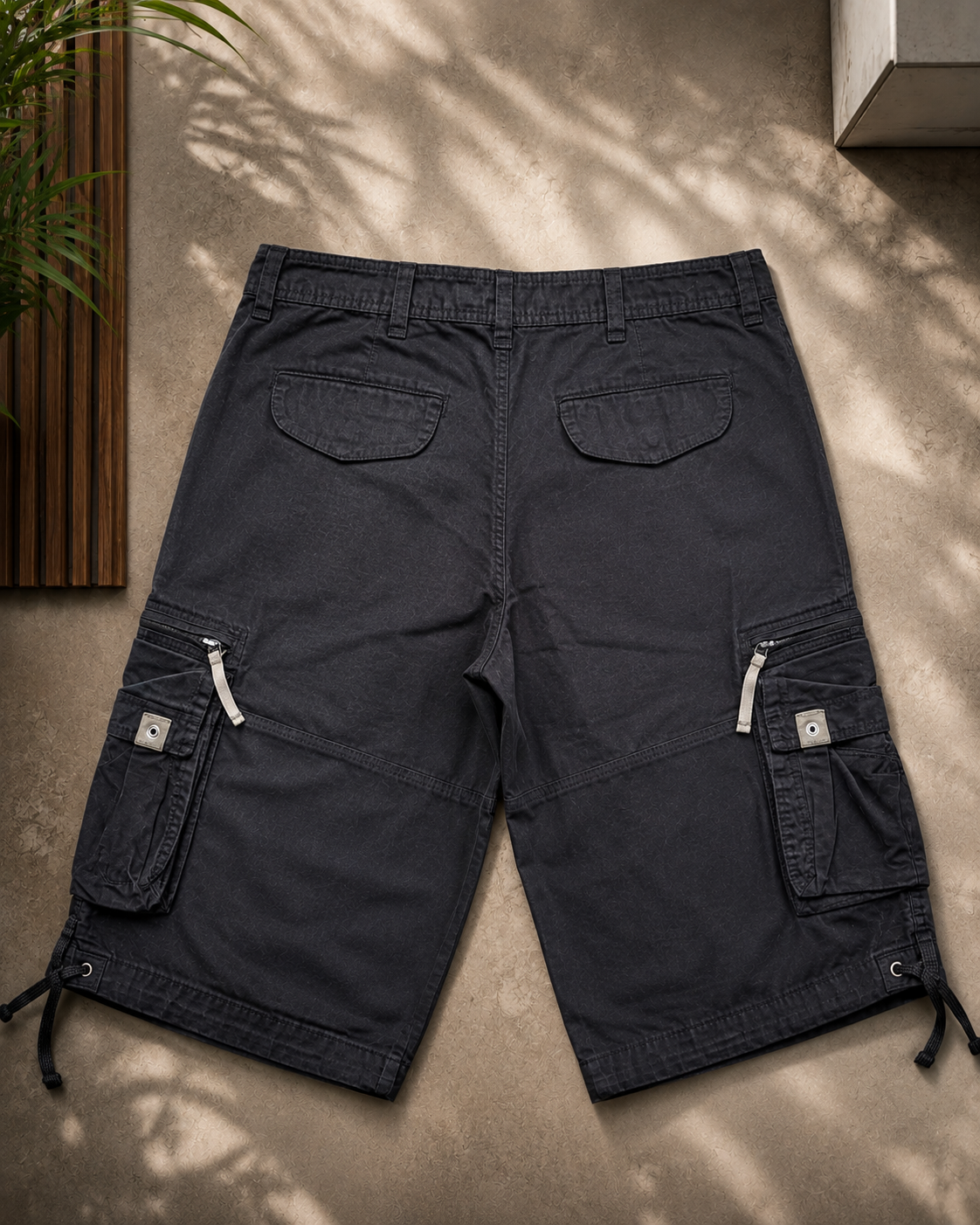 🖤 Regaloz Urban Utility Cargo Shorts