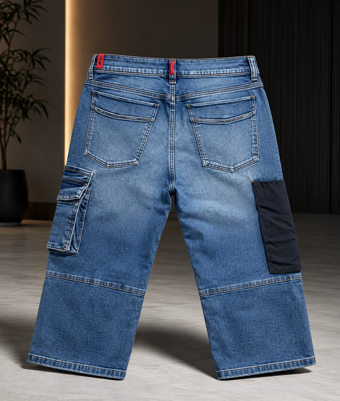 🔥 Utility Panel Cargo Jeans