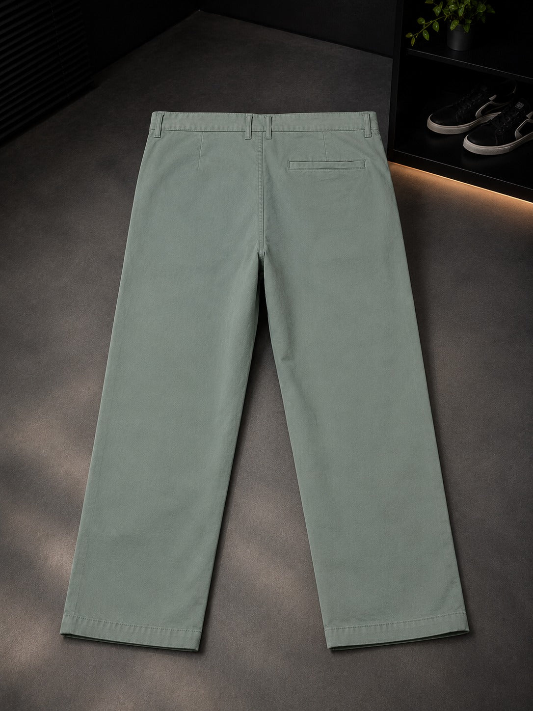 🌿 Sage Utility Straight Pants