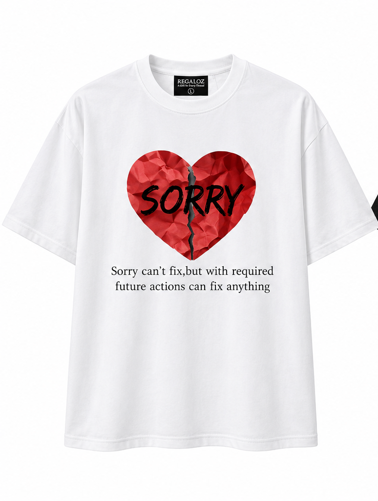 Required Future Actions Tee — Black & White