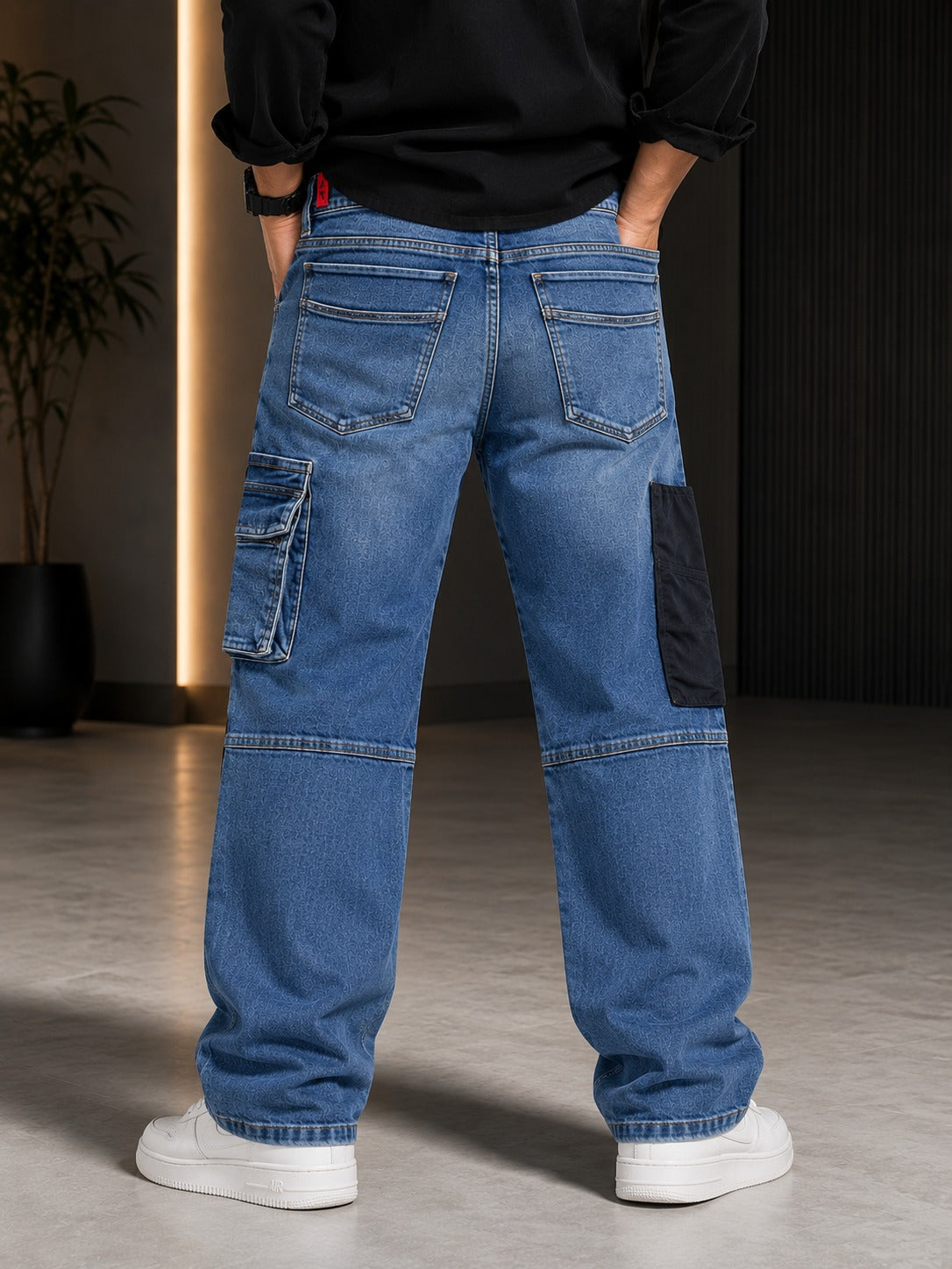 🔥 Utility Panel Cargo Jeans