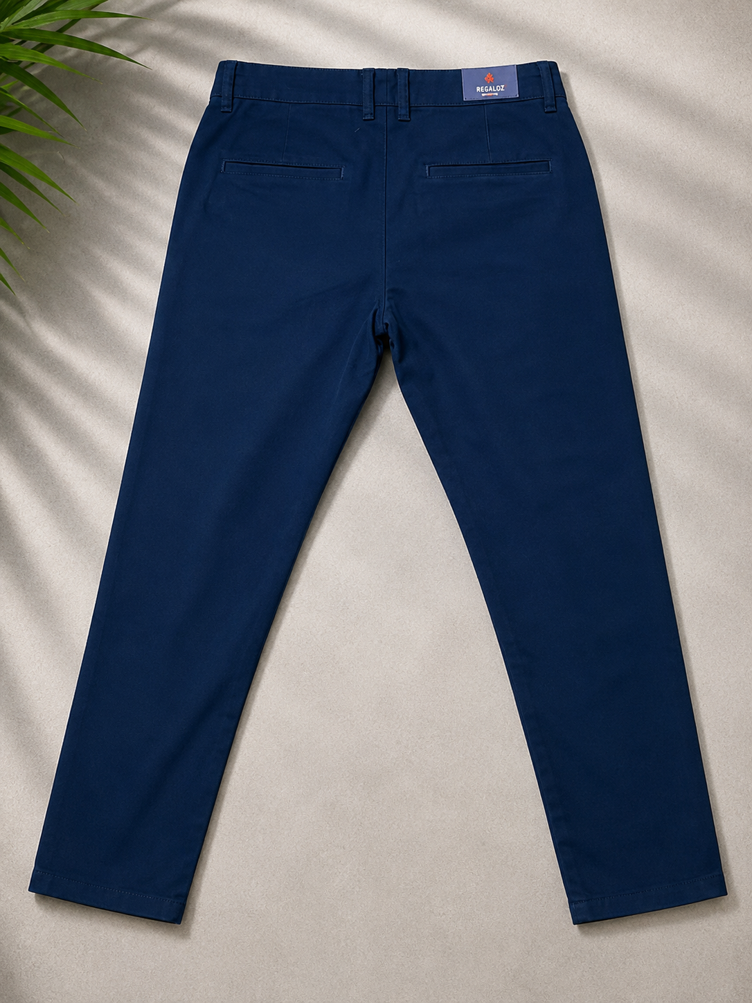 🔵 Classic Twill Pants — Navy Blue — By Regaloz