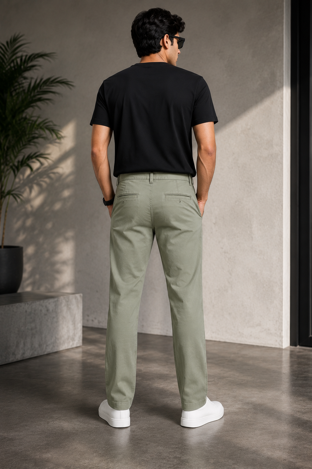 Sage Twill Pants — By Regaloz