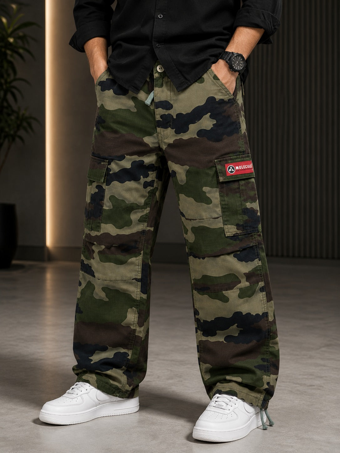 🪖 Woodland Utility Cargo Pants