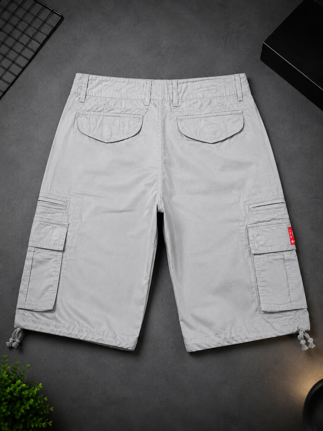 🩶 Urban Utility Cargo Shorts