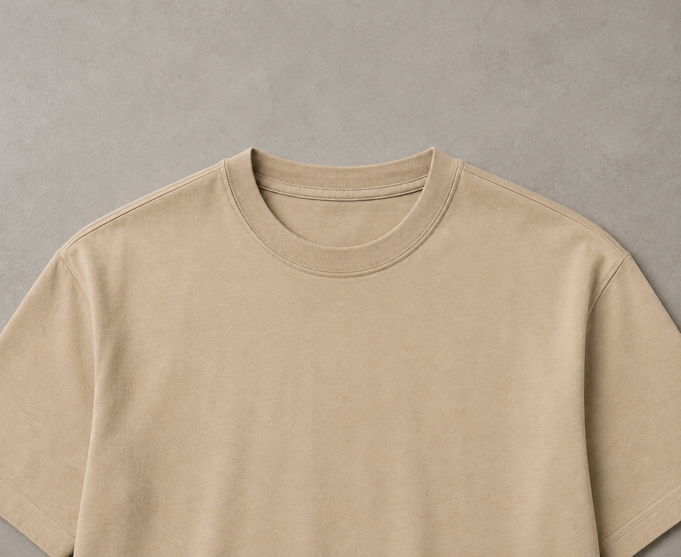Beige Down Shoulders 🧵 The Plain Thread — By Regaloz